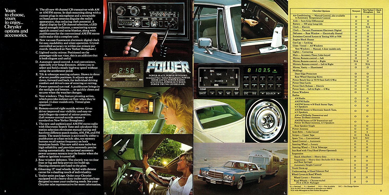 1978 Chrysler Brochure Page 2
